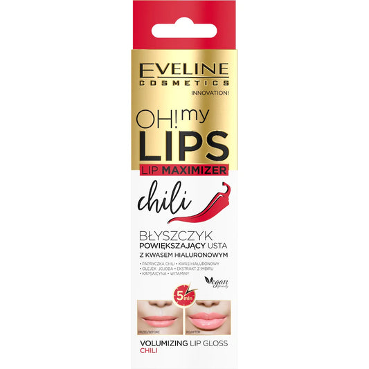 Eveline Oh My Lips Chili Volumizing Lip Gloss Lip Maximizer