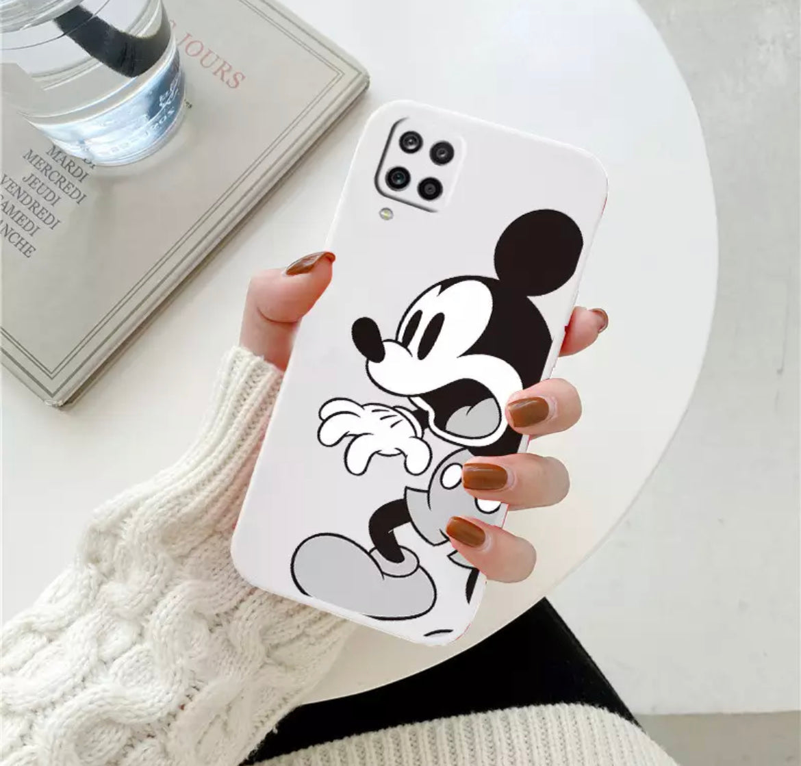 Black & White Mickey Samsung Phone Case