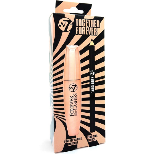 W7 Together Forever Mascara & Eyeliner Duo Gift Set