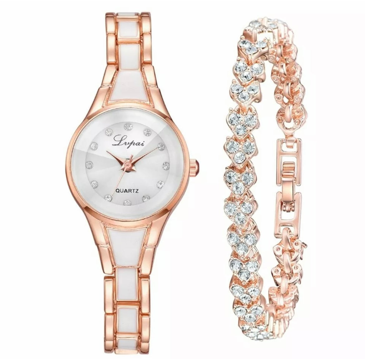 Wristwatch & Bracelet Set