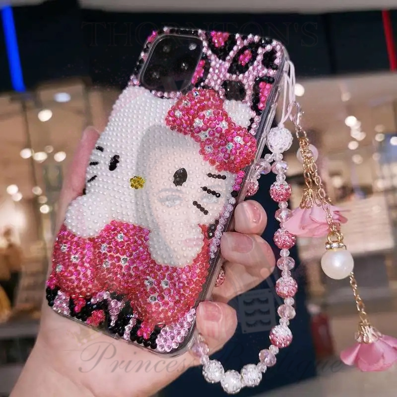 Hello Kitty Bling Iphone Cases