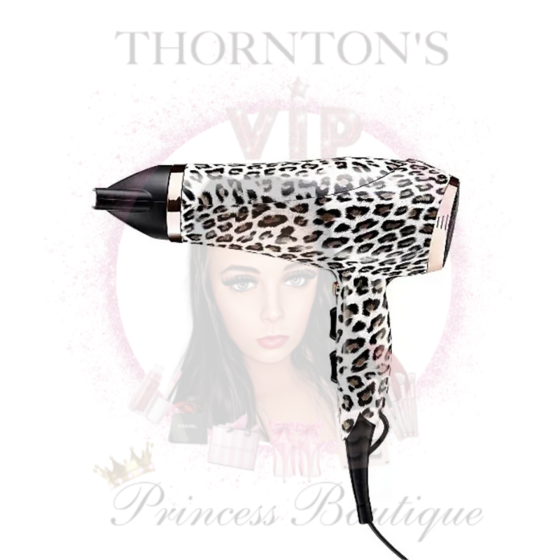 LIMITED EDITION Leopard Print Hair Dryer