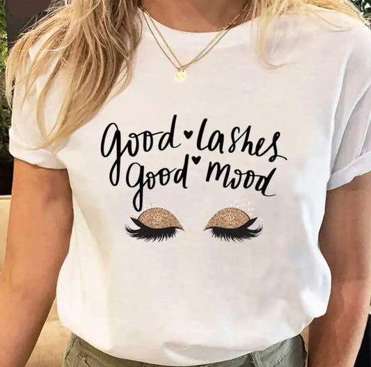 Good Lashes, Good Mood T-Shirt