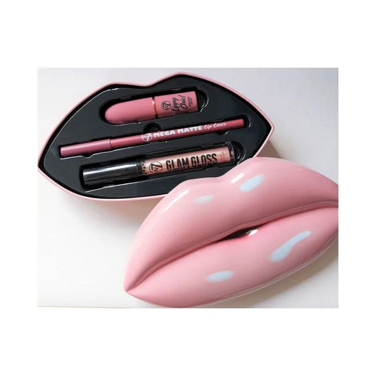 W7 Kiss Lip Kit Mauve Over