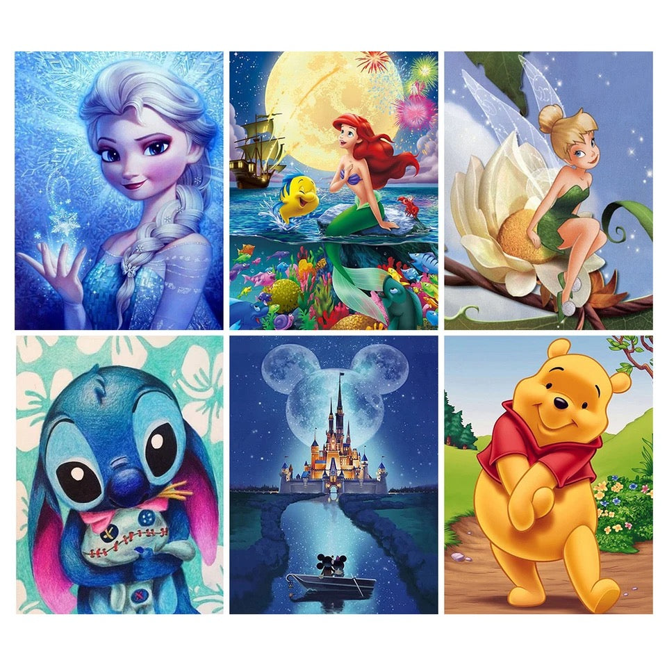 Disney 5D Diamond Art - Choice Of Designs