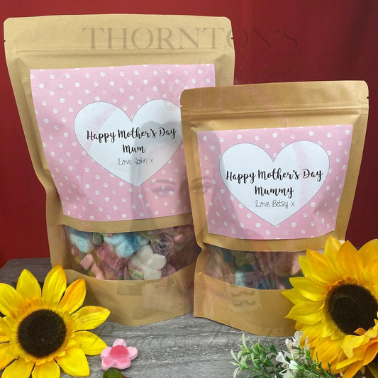 Personalised Mother's Day Sweet Pouches