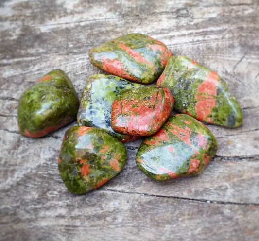 Unakite Tumblestones