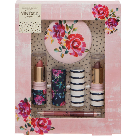 Vintage Lips Gift Set