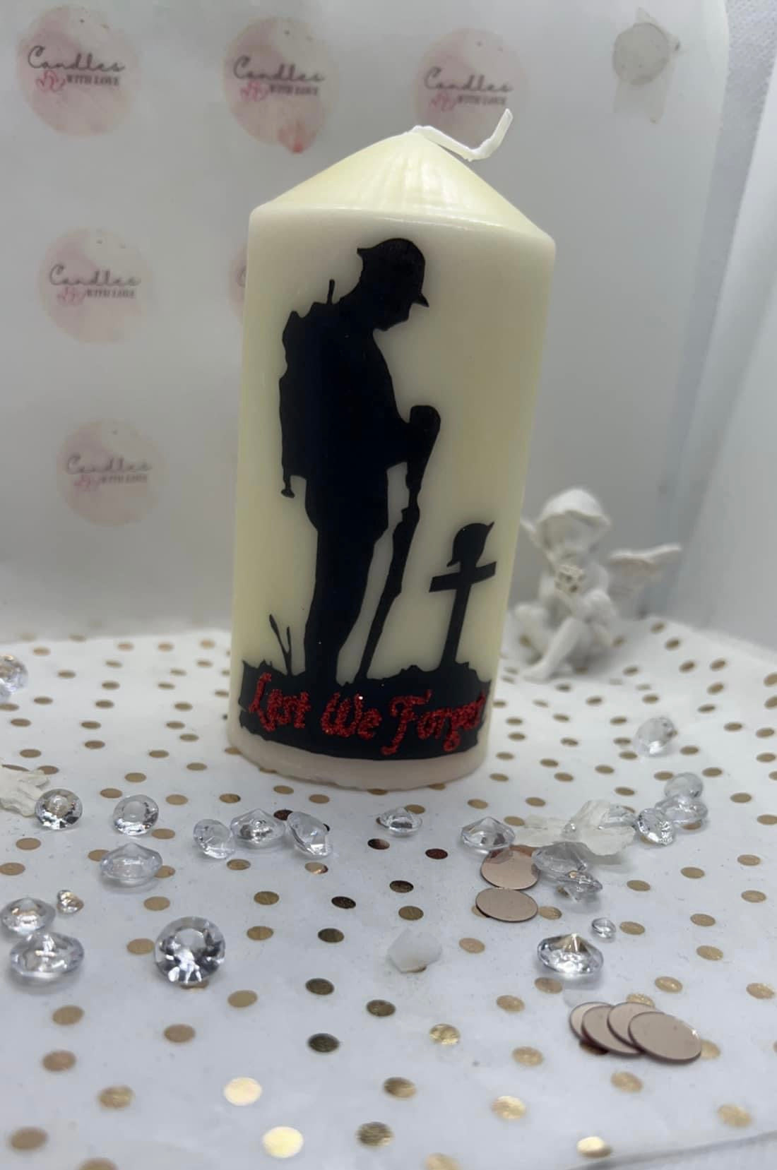 Lest We Forget Candle