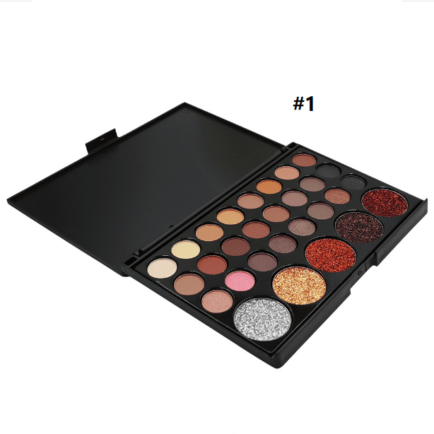 PopFeel 29 Colour Matte/Shimmer/Glitter Earth Eyeshadow Palette