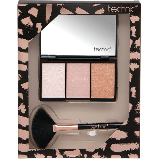 Technic Highlighter & Brush Gift Set