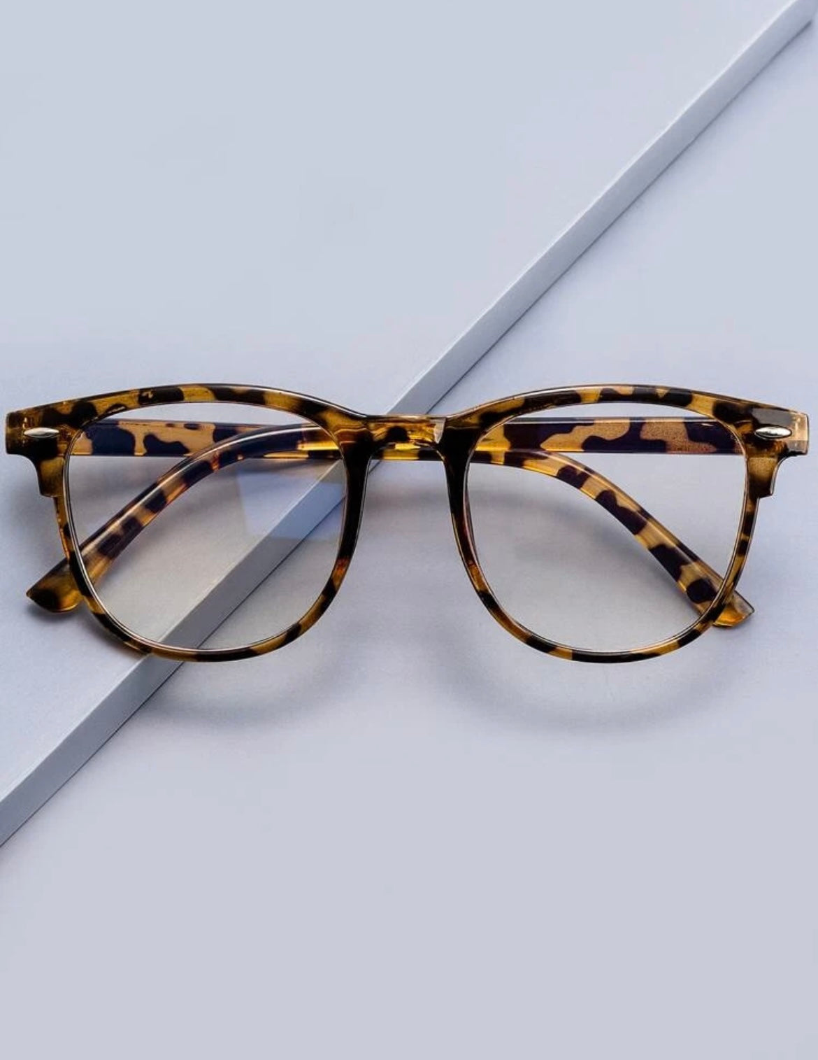 Leopard Print Blue Light Glasses
