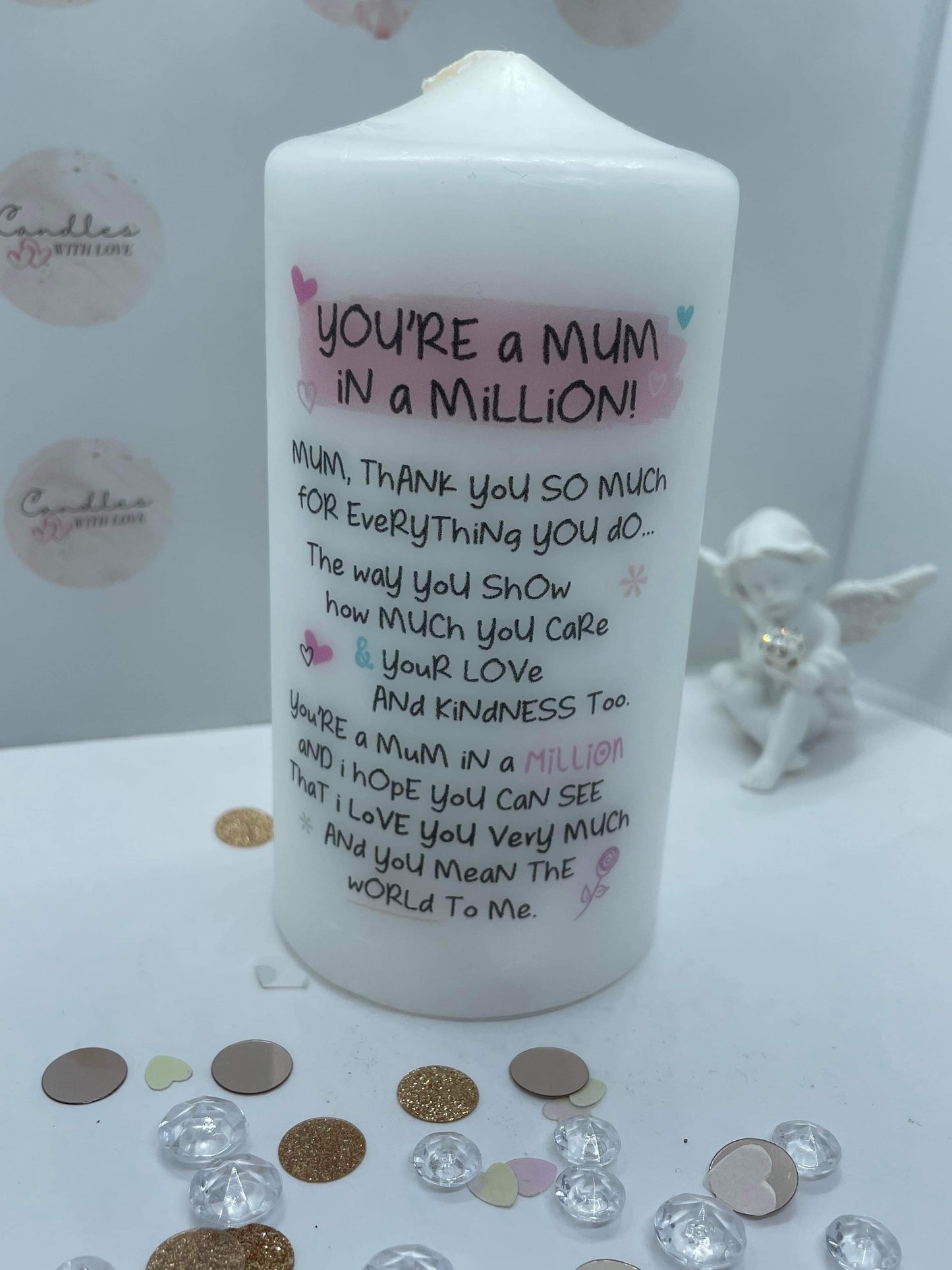 Your A Mum In A Million Candle