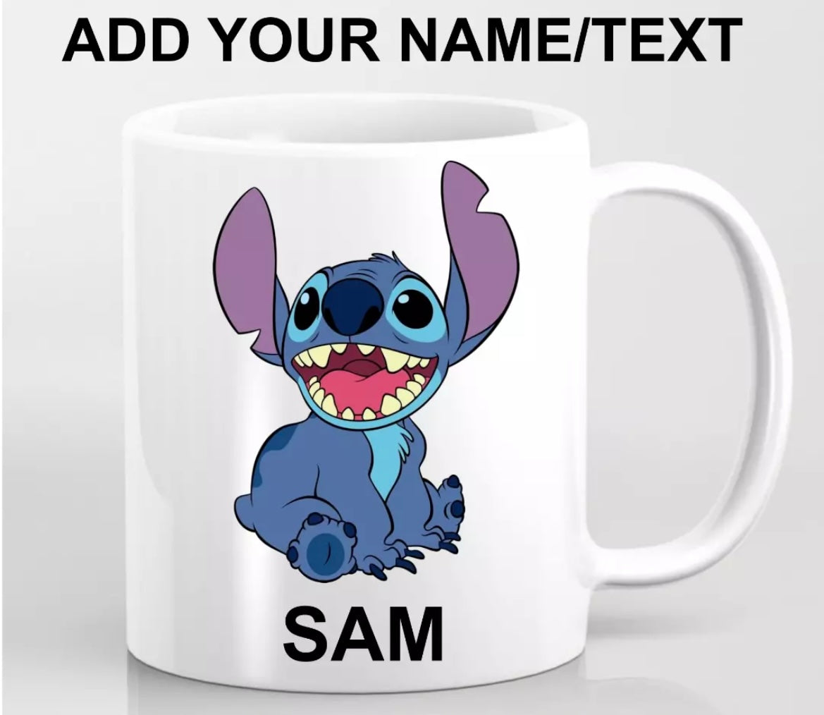 Personalised Name Stitch Mug
