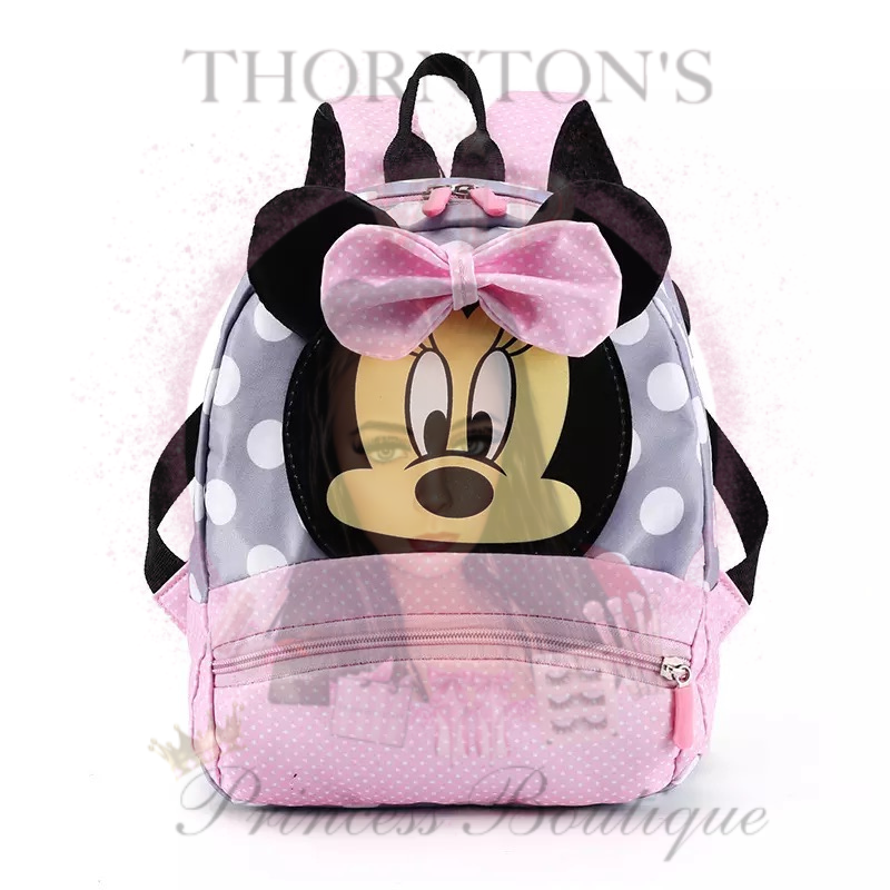 Kids Pink Minnie Backpack