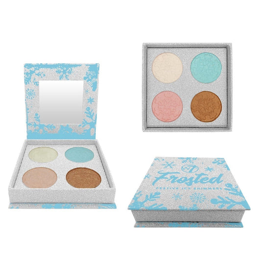 W7 Frosted Festive Icy Shimmers Pallette