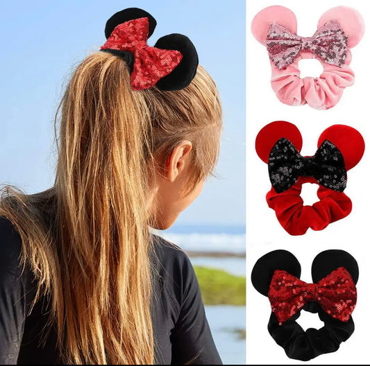 Cute Disney Ear Hair Scrunchies