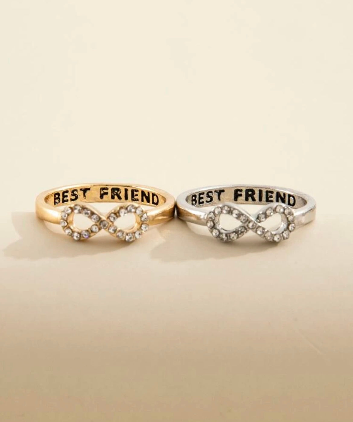 Best Friend Infinity Rings