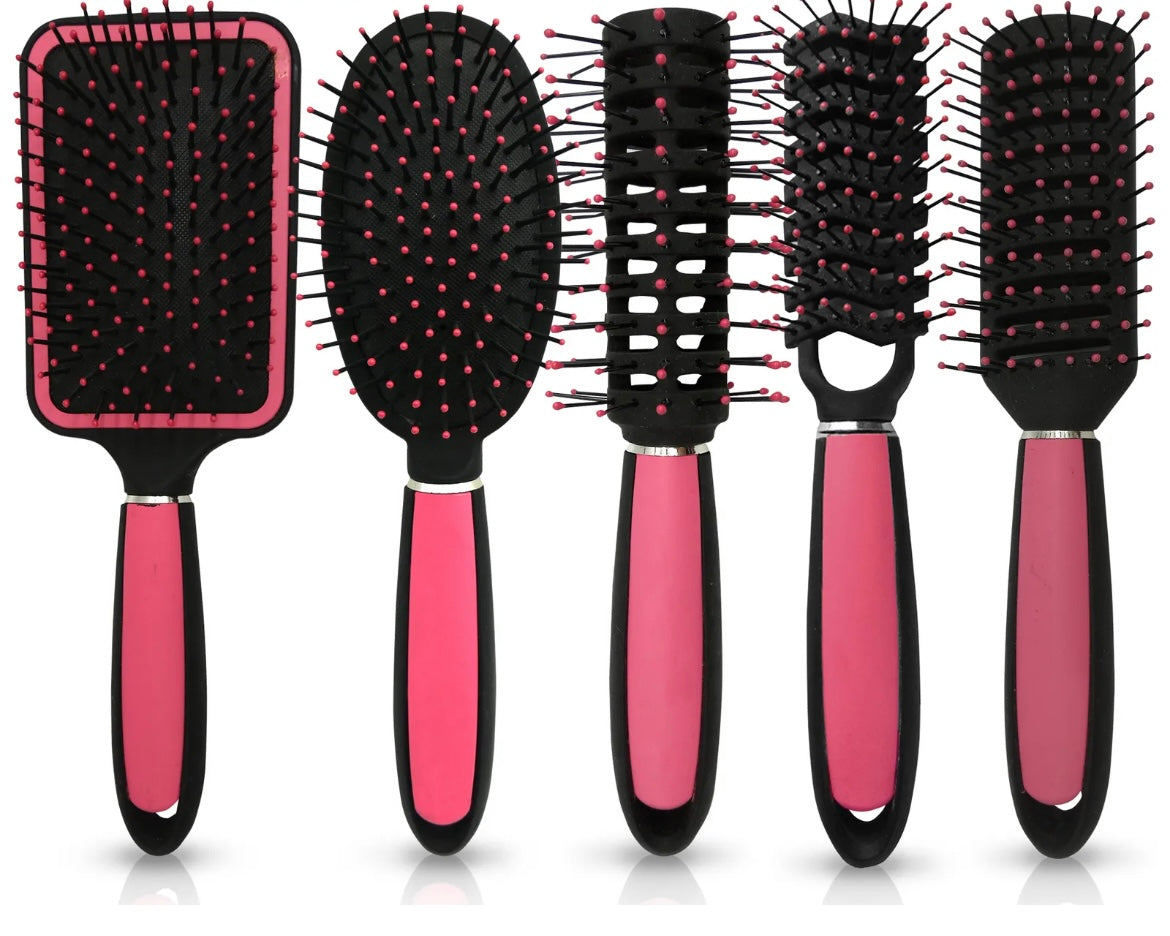 5Pcs Hair Brush Set