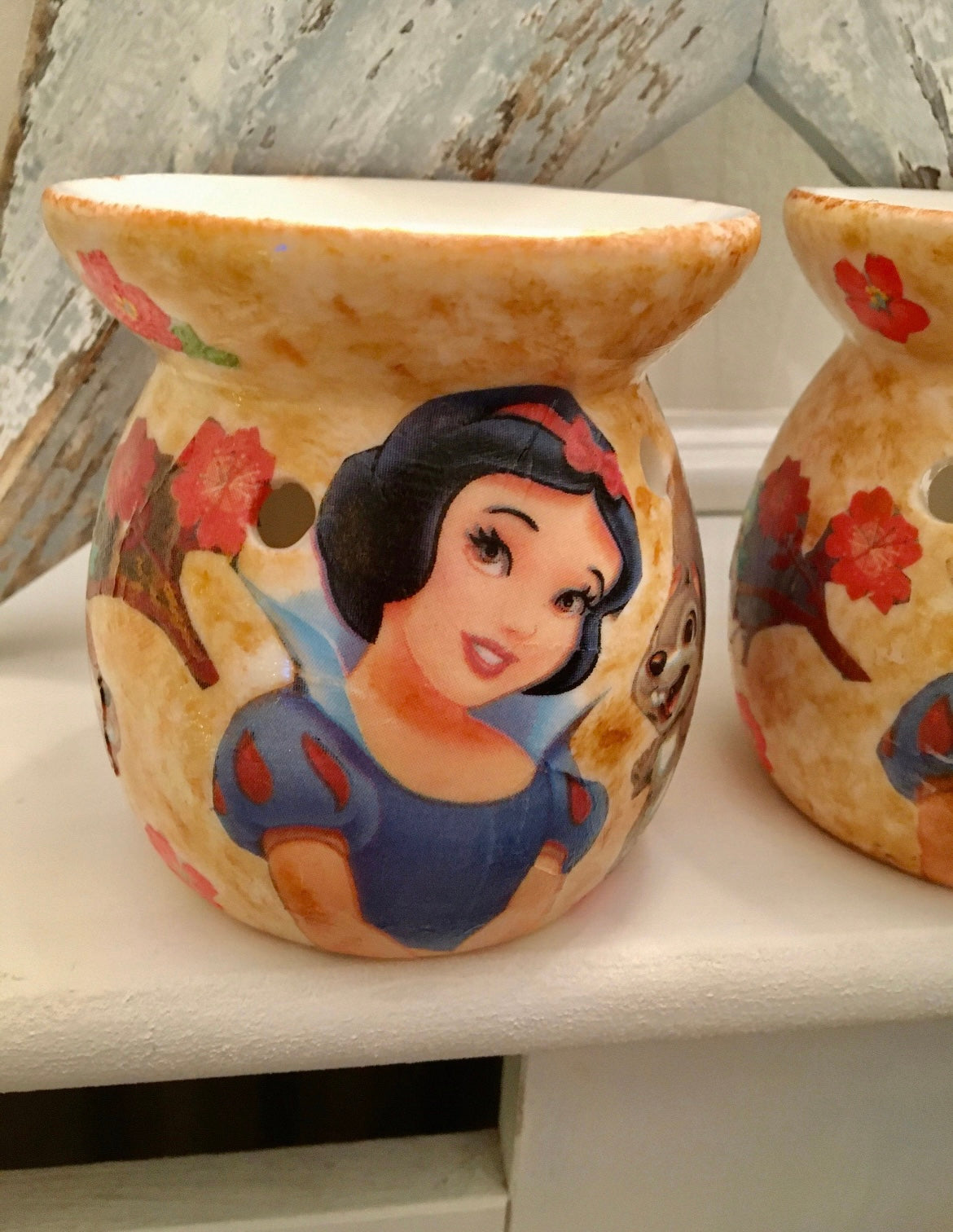 Snow White Ceramic Burner
