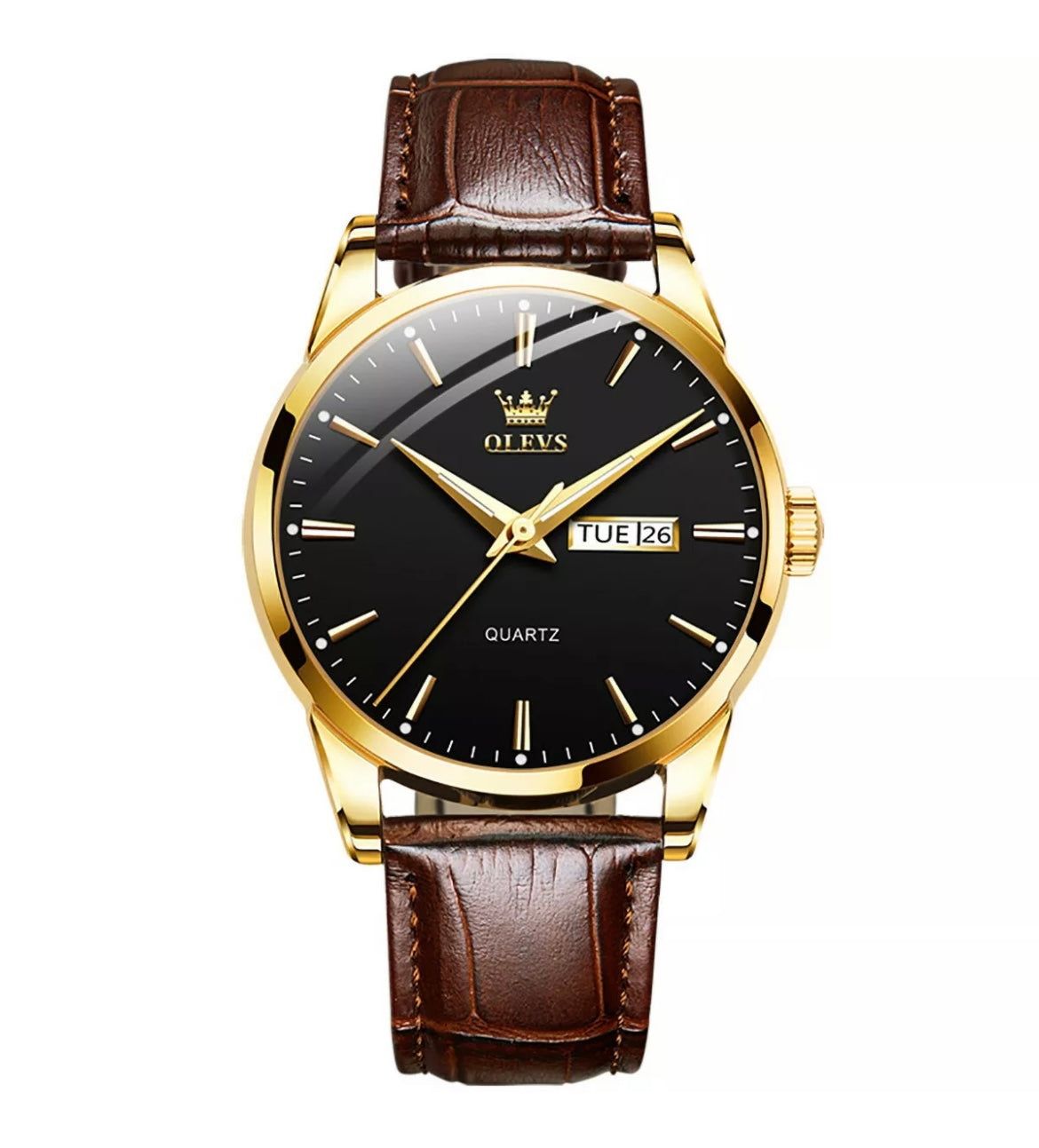 Men’s Leather WristWatch