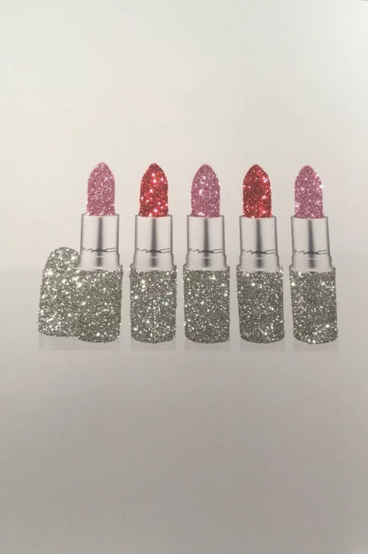 Sparkle Lipsticks A4 Print