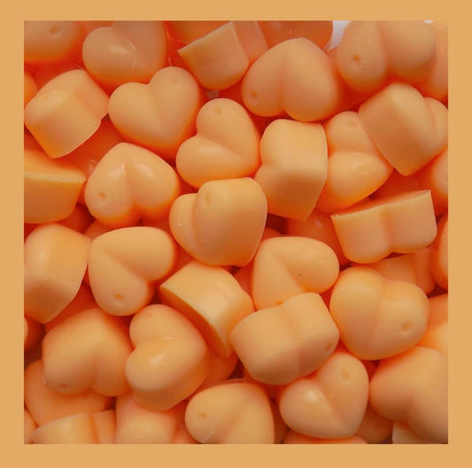 Sweet Orange Wax Melt Hearts