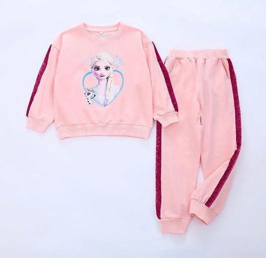 Girls Elsa Tracksuit Set