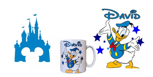 Donald Duck Personalised Mug