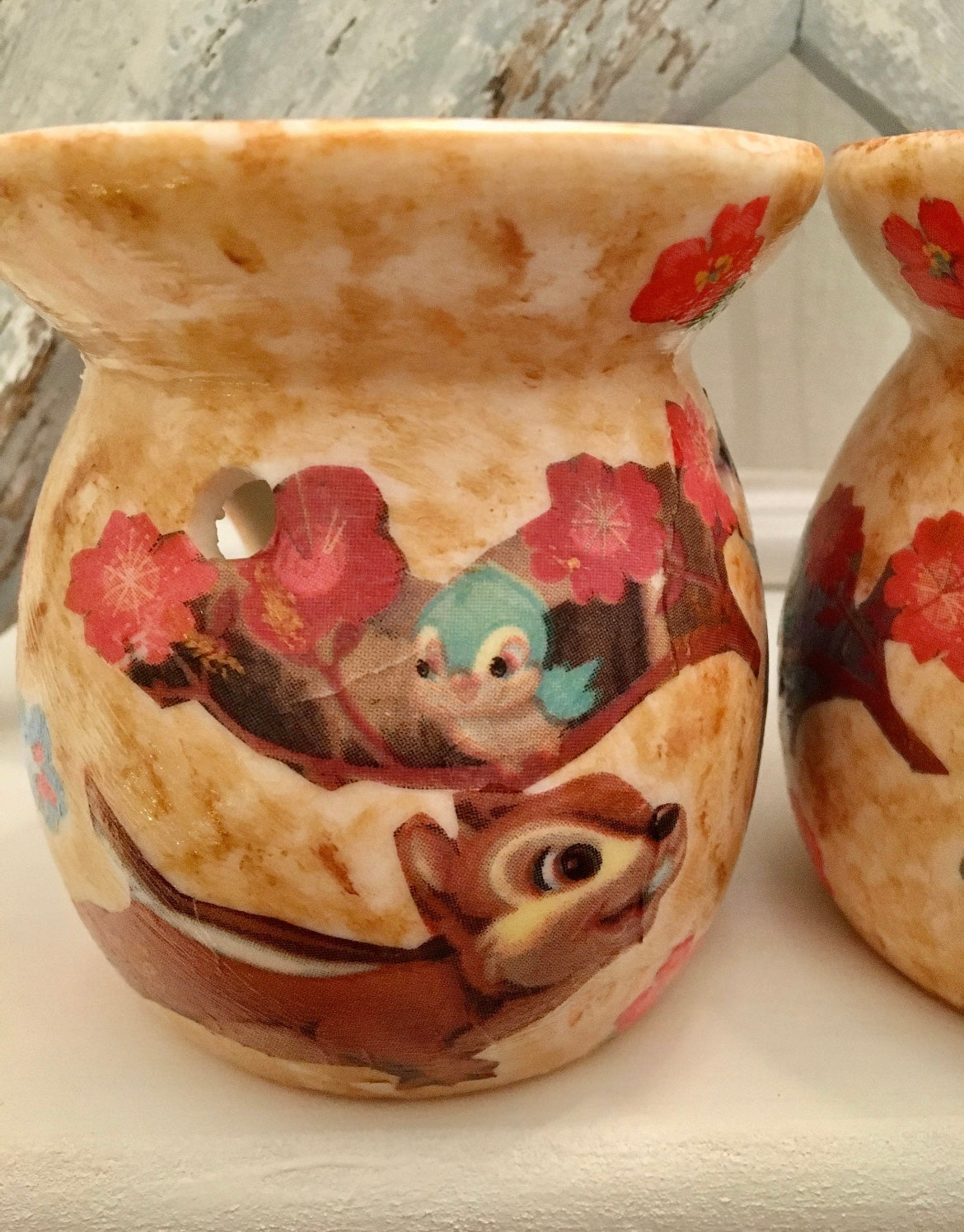Snow White Ceramic Burner