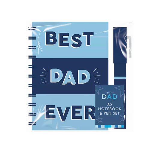 Best Dad Ever Notebook & Pen Set