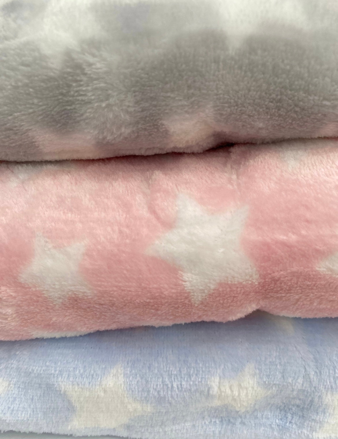 Personalised Baby Star Fleece Blanket